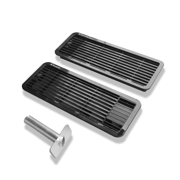 Dometic 5 Piece Vent Kit Current Style Caravan Fridge - AS1625 Black