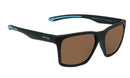 Ugly Fish PFR357 Polarised Floating Sunglasses - Matt Black Frame/Brown Lens