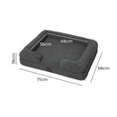 PaWz Memory Foam Pet Sofa Bed Cushion Dog Cat Mattress Washable Removable