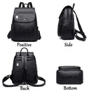Vintage Soft Leather Women's Backpacks