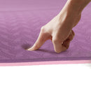 Centra Yoga Mat Non-Slip Fitness Exercise Workout Home Pilates & Floor Purple