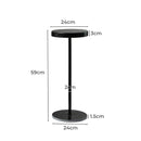 Levede Side Table Tea Coffee Desk Round Marble Base Bedside Sofa Small Minimal
