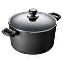 Scanpan Classic 26cm/6.5L Non-Stick Dutch Oven with Lid - Black (Induction & Oven Safe)