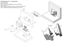 Caravan Cupboard Handle Locks Platinum Gold