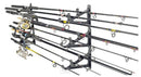 6 Pack of Sea Dog Horizontal Fishing Rod Holders - Holds 9 Fishing Rods
