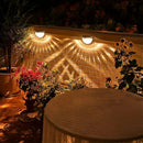 Illuminate Your Holidays: 4-Pack Solar Fence Lights for Festive Deck Decoration