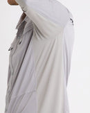 Jet Pilot Venture Ls Mens Sun Shirt Grey