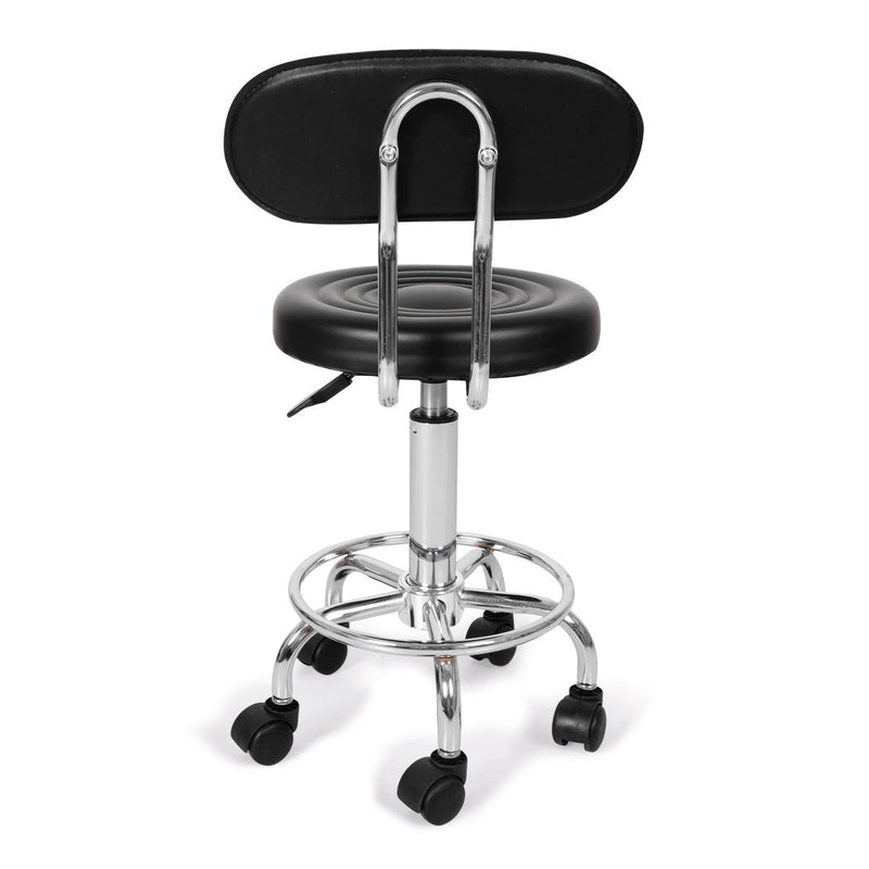 Levede Salon Stool Swivel 4 Bar Stools Chairs Barber Hairdressing Hydraulic Lift
