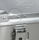 50L Outdoor Aluminum Alloy Storage Box Silver