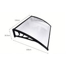 Mountview Window Door Awning Outdoor Canopy UV Patio Rain Cover DIY 1m X 1.5m