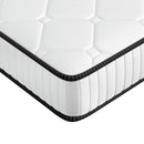 DreamZ Single Spring Mattress Medium Firm 5-Zone Support Breathable Fabric Cover