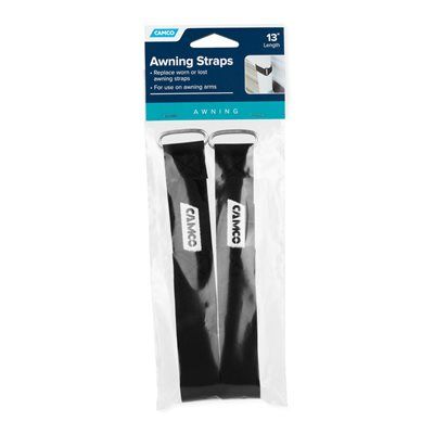 Camco Awning Straps 12" - 2 / Card