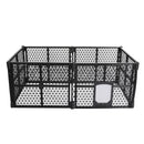 Pawz Pet Playpen Folding Dog Plastic Puppy Exercise Enclosure Fence 6 Panels