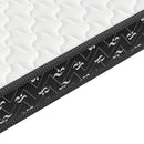 Dreamz Spring Mattress Bed Pocket Tight Top Foam Medium Soft Single Size 16cm