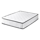 DreamZ Single Spring Mattress Medium Firm 5-Zone Support Breathable Fabric Cover