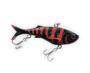 75mm TT Lures 13gm Quake Soft Vibe Fishing Lure Rigged with 4X Strong Trebles