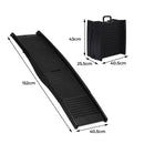 Pawz Dog Ramp Pet Car Suv Travel Stair Step Foldable Portable Lightweight Ladder