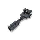 Narva 82235BL 7 Pin Large Round Socket on Car to 7 Pin Flat Plug on Trailer