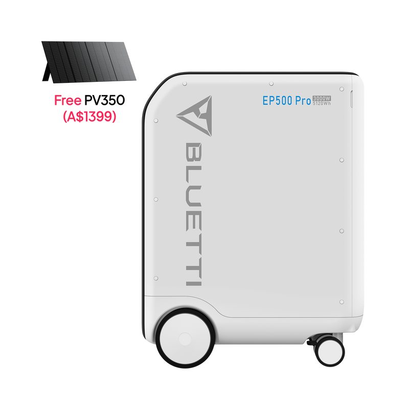 BLUETTI EP500Pro Solar Power Station |  3,000W 5,120Wh