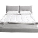 Dreamz Pillowtop Mattress Topper Mat Pad Bedding Luxury Protector Cover Single