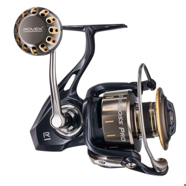Rovex Big Boss Pro 8000 Spinning Fishing Reel - 7 Bearing Spin Reel