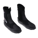5mm Neoprene Dive Boots - High Cut Zipper Wetsuit Boots