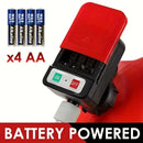 Portable Battery-Powered Fuel Pump Nozzle Series - Red