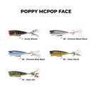 13 Fishing 75mm Poppy Mc Pop Face Topwater Popper Lure