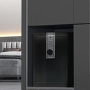 Traderight Group  Fingerprint Large Security Safe Box Key Lock Money Safe Box Home Office 34.5L