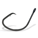 25 Pack of VMC 7381BN Size 4/0 Black Nickel Light Circle Hooks