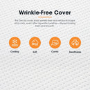 San Hima Camping Mattress Topper 199X130X6CM Fit Kalbarri Gen 2 Roof Top Tent