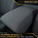 Nissan GU Patrol Wagon Series 1-3 ST, ST-L, ST XP7 Heavy Duty Canvas Console Lid