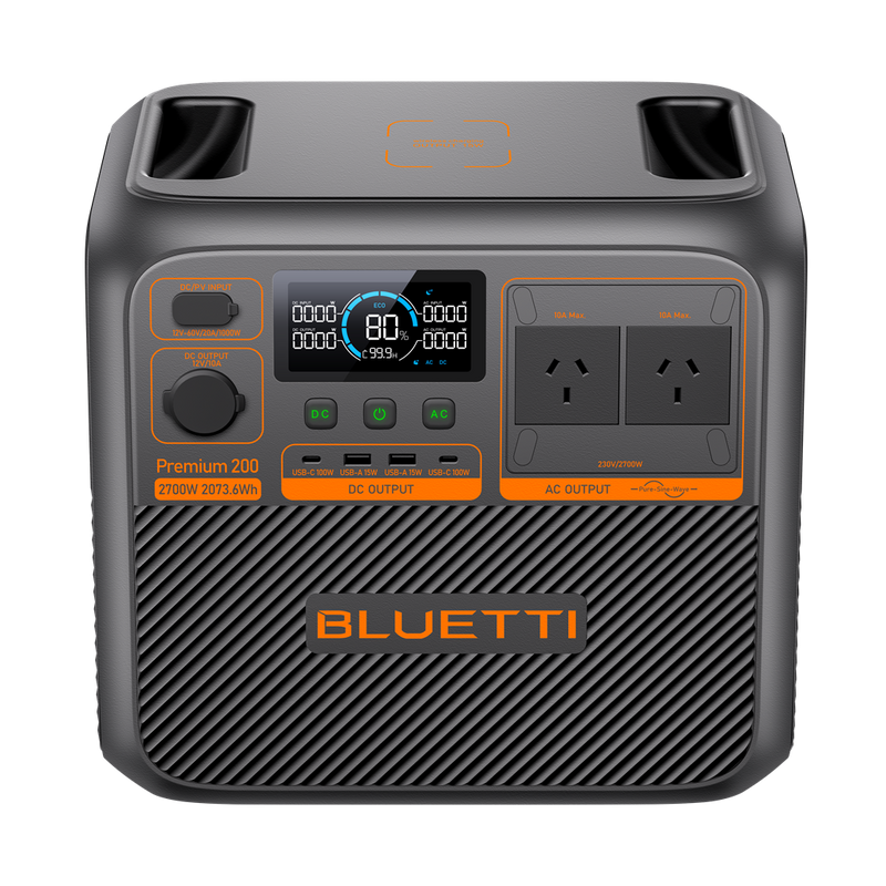 BLUETTI PREMIUM 200 V2 Portable Power Station | 2700W 2037Wh