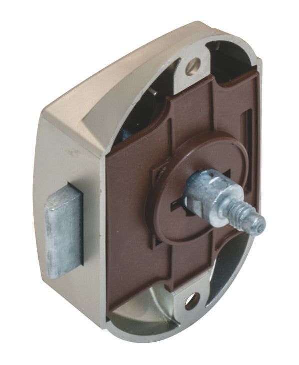 Large Push Button Catch - Matte Nickel