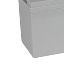 12V 100Ah AGM Battery Outdoor RV Marine 4WD Deep Cycle & W/ Strap Battery Box