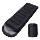 Mummy Sleeping Bag Hollow Cotton Filling Black