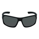 Ugly Fish PFN130 Recycled Fishing Net Black Frame/Smoke Lens Wrap Sunglasses