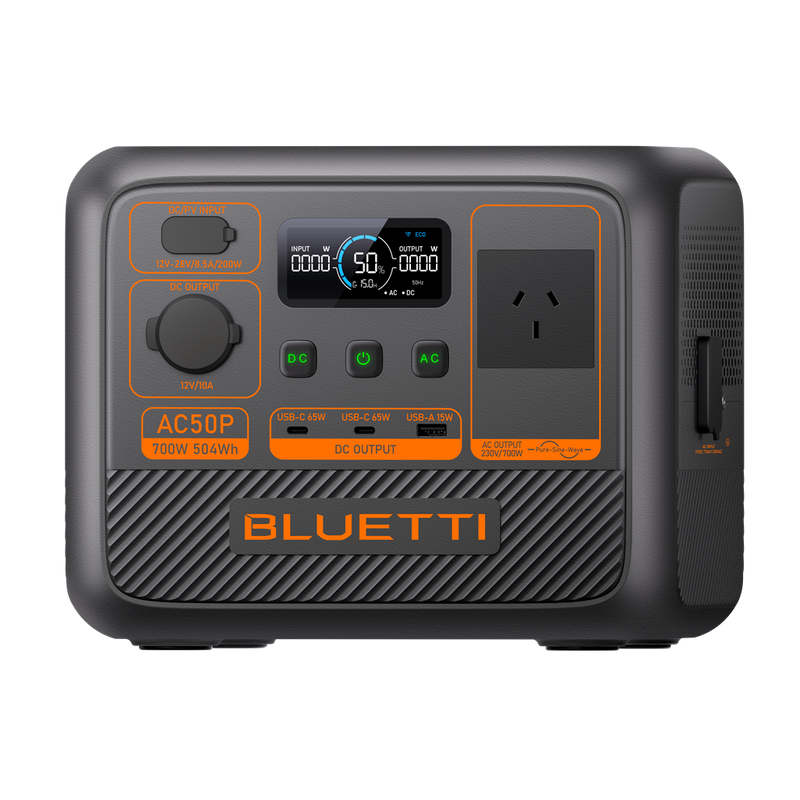 BLUETTI AC50P Portable Power Station | 700W 504Wh 6.9Kg