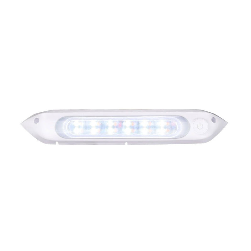Manan LED Bug Awning Light 287mm Dimmable 12V Caravan RV Exterior Amber White