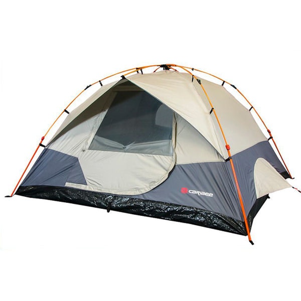 Caribee Spider 4 Man Easy Up Grey Tent