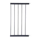 Levede Baby Safety Gate Adjustable Pet Stair Barrier 45cm Door Extension Black