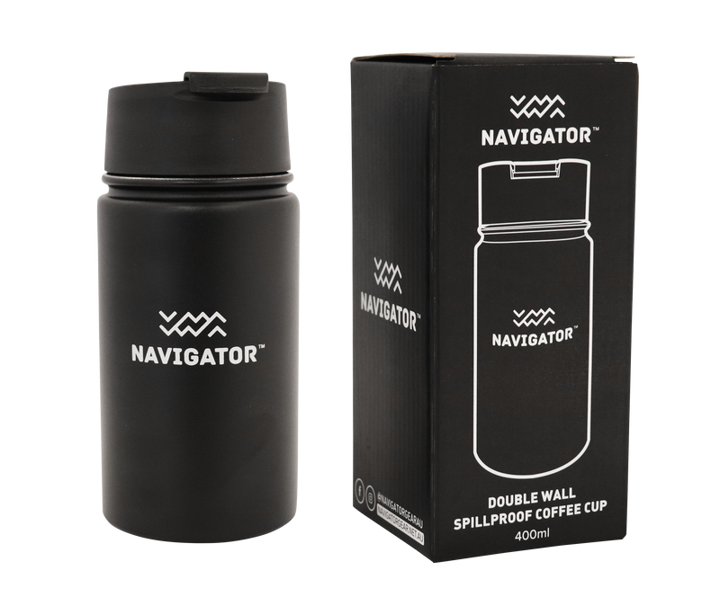 SPILLPROOF COFFEE CUP