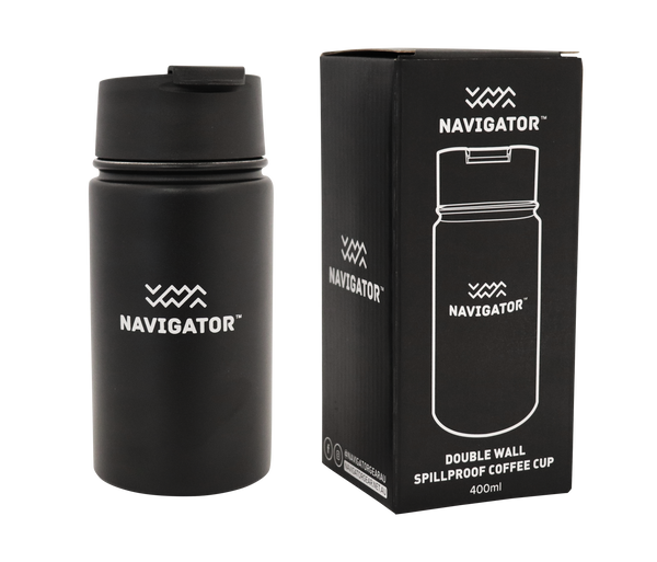 SPILLPROOF COFFEE CUP