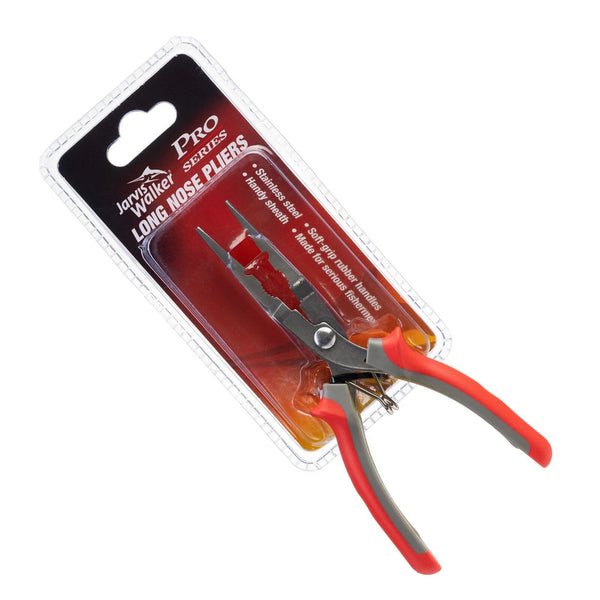 Jarvis Walker Stainless Steel 6 Inch Straight Long Nose Fishing Pliers