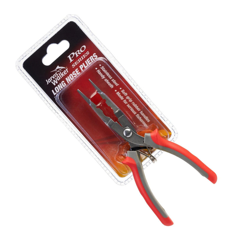 Jarvis Walker Stainless Steel 6 Inch Straight Long Nose Fishing Pliers