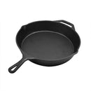 Toque Non Stick Frying Pan Cast Iron Steak Skillet Round BBQ Grill Cookware 30cm