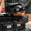 San Hima Lightweight 2X 1300MM 4WD Rear Drawer Vehicle Storage Lockable