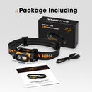 San Hima COB LED Head Torch Headlight Camping Headlamp Rechargeable Waterproof