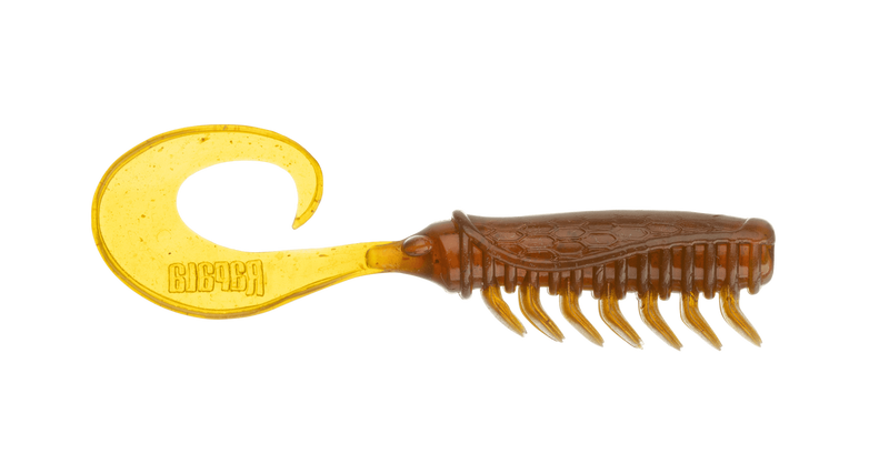 Rapala Crush City 6 Pack of 3.25 Inch Creeper Soft Plastic Curly Tail Lures