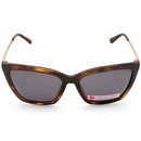 North Beach Teehani Tortoise /Grey Womens Polarised Sunglasses 70704